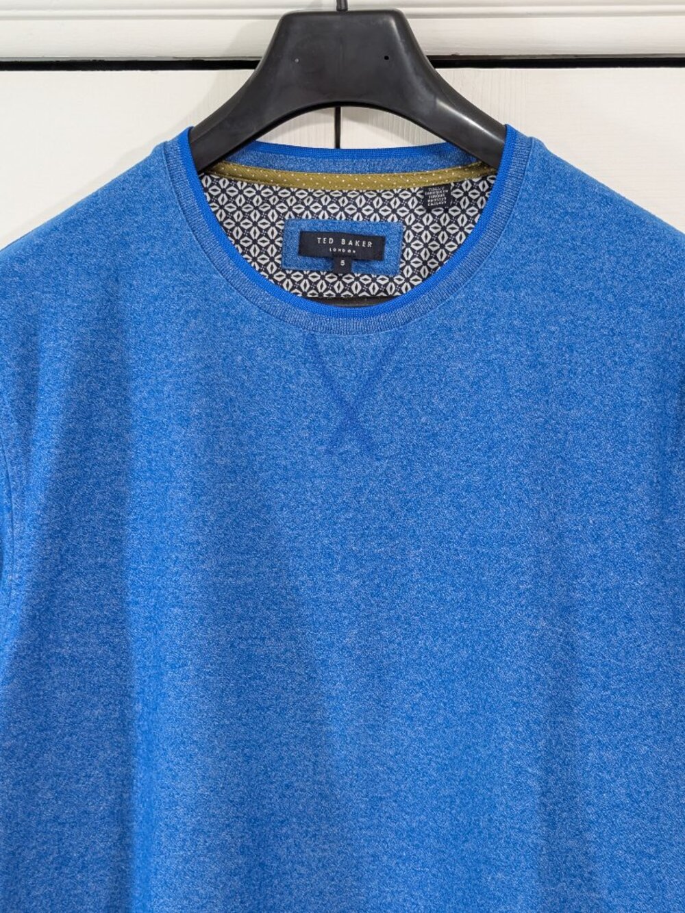 Ted Baker London Blue Crewneck Sweatshirt